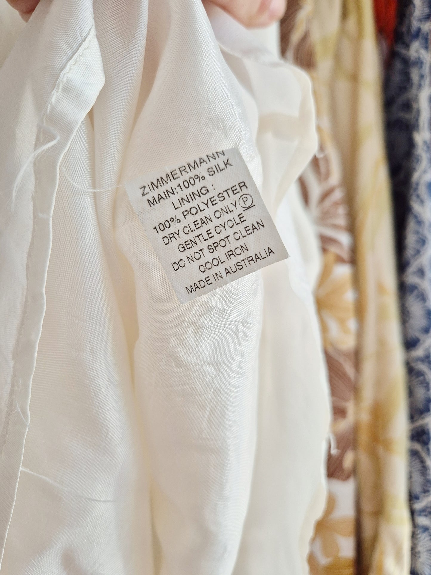 Zimmermann 100% silk dress