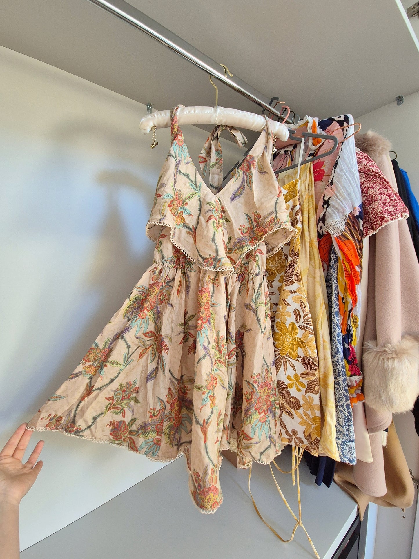 Zimmermann 100% silk mini dress UK S