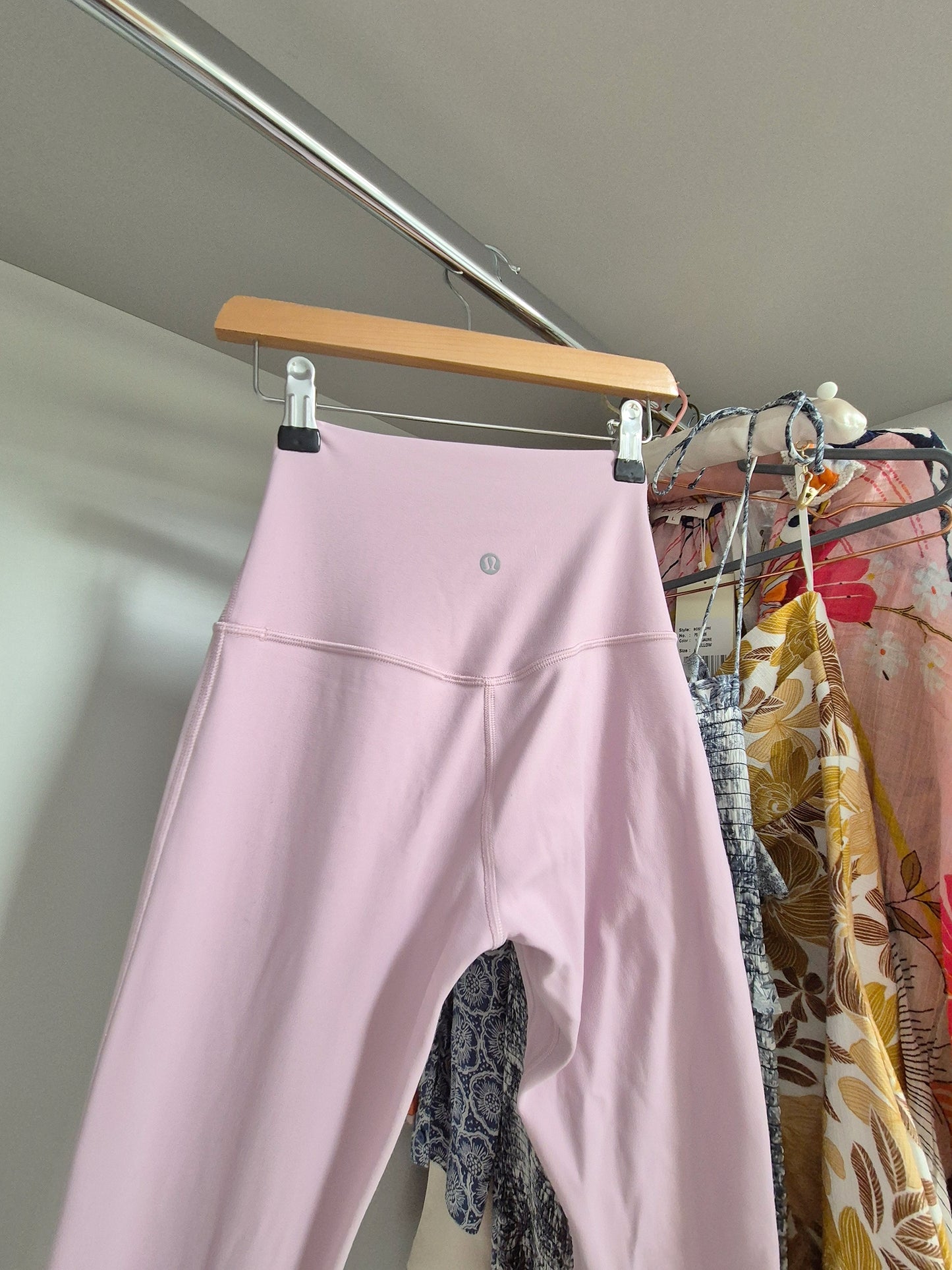Lululemon align double lined leggings peony US 2