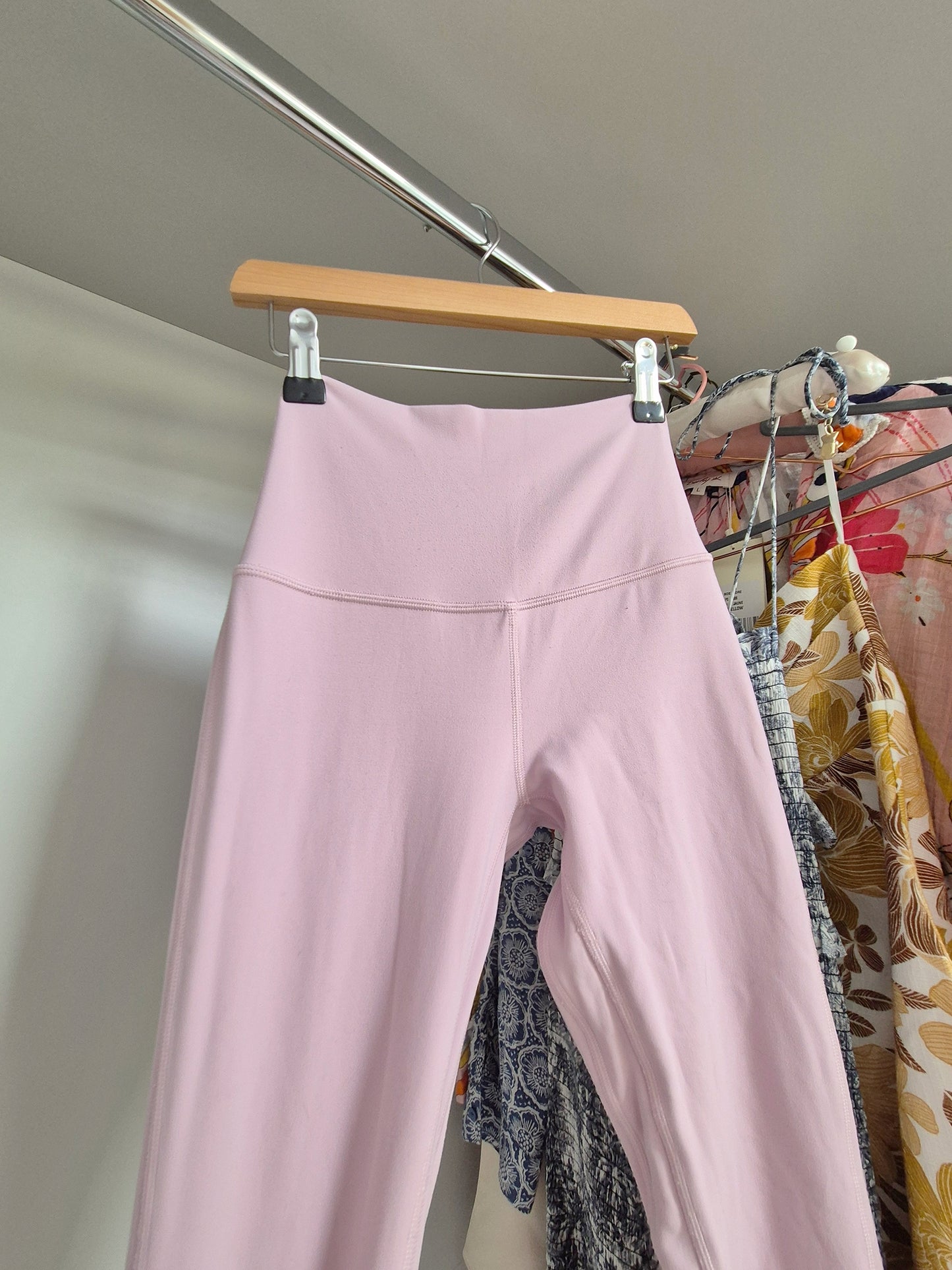 Lululemon align double lined leggings peony US 2