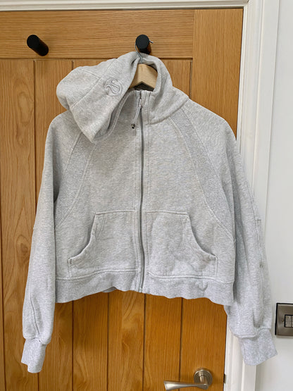 Lululemon grey scuba hoodie oversized US 4