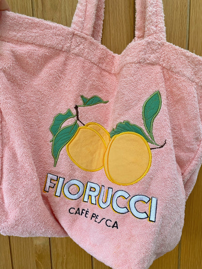 Fiorucci towelling beach bag - Large