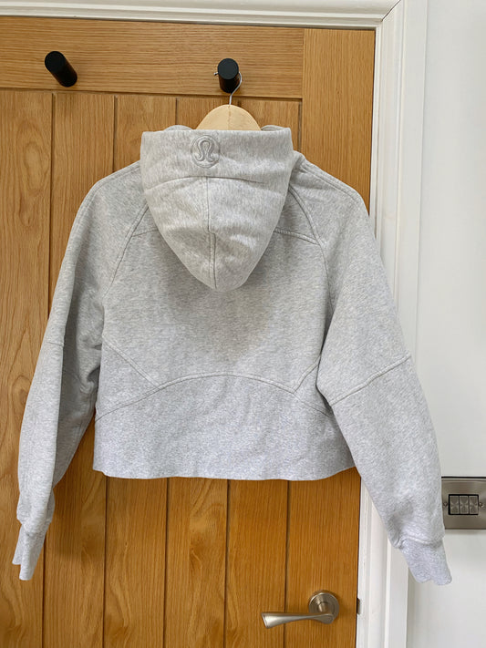 Lululemon grey scuba hoodie oversized US 4