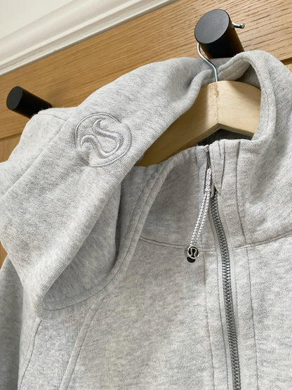 Lululemon grey scuba hoodie oversized US 4