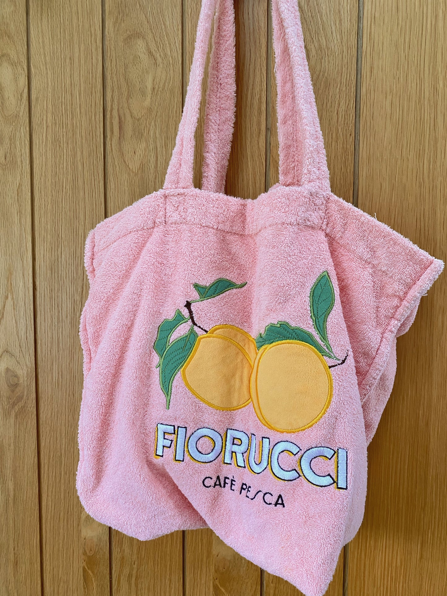 Fiorucci towelling beach bag - Large