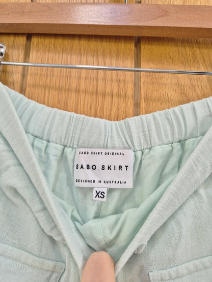 Sabo Skirt turquoise shorts XS
