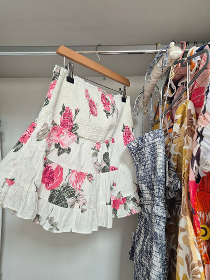 Loveshackfancy summer rara skirt xs