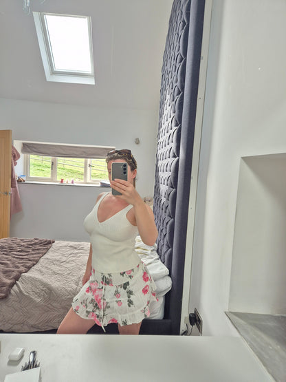Loveshackfancy summer rara skirt xs