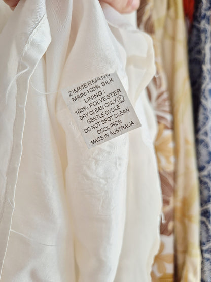 Zimmermann 100% silk dress