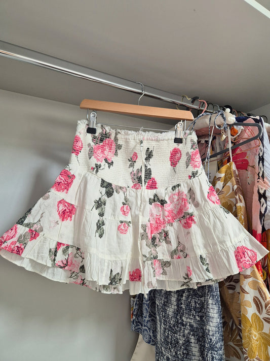 Loveshackfancy summer rara skirt xs