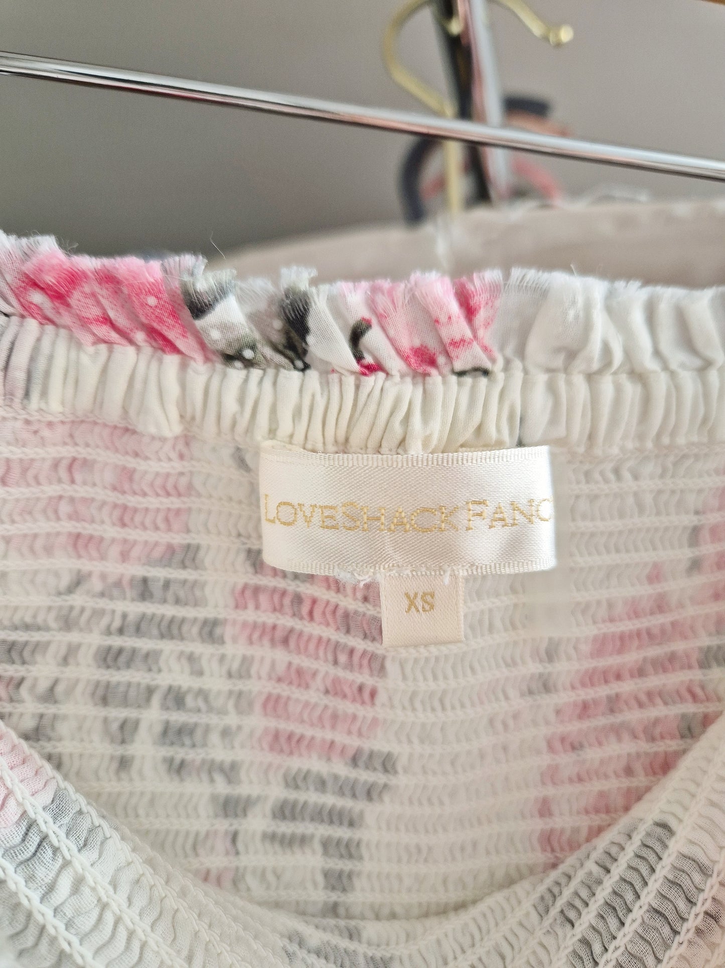 Loveshackfancy summer rara skirt xs