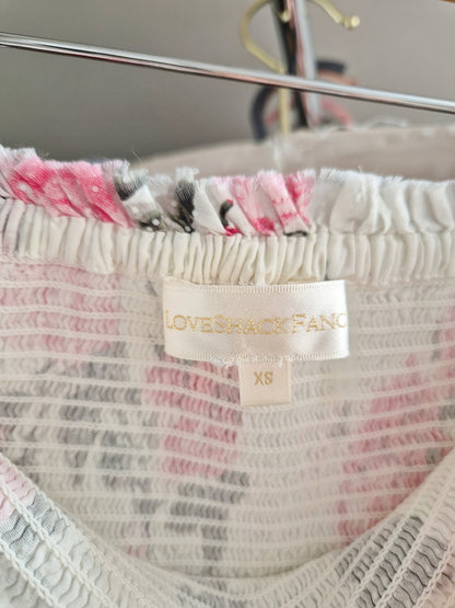 Loveshackfancy summer rara skirt xs
