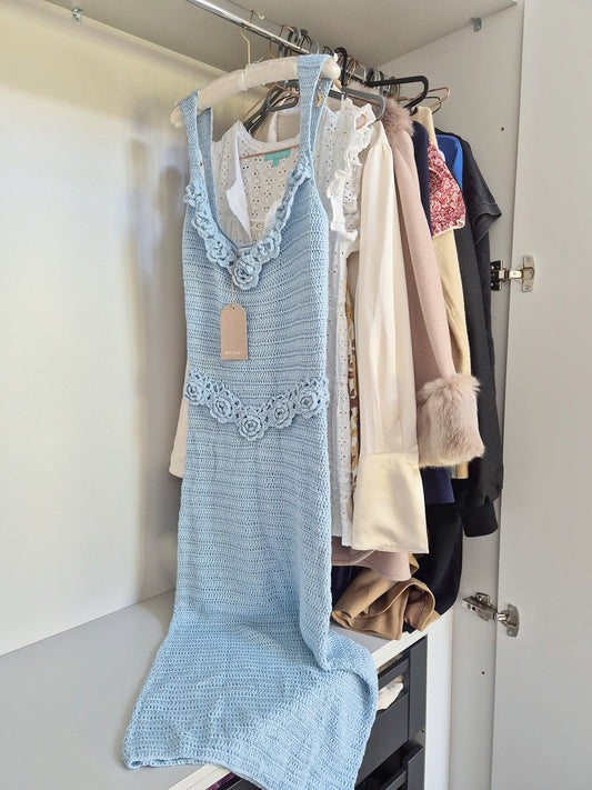 Meshki crochet dress UK M