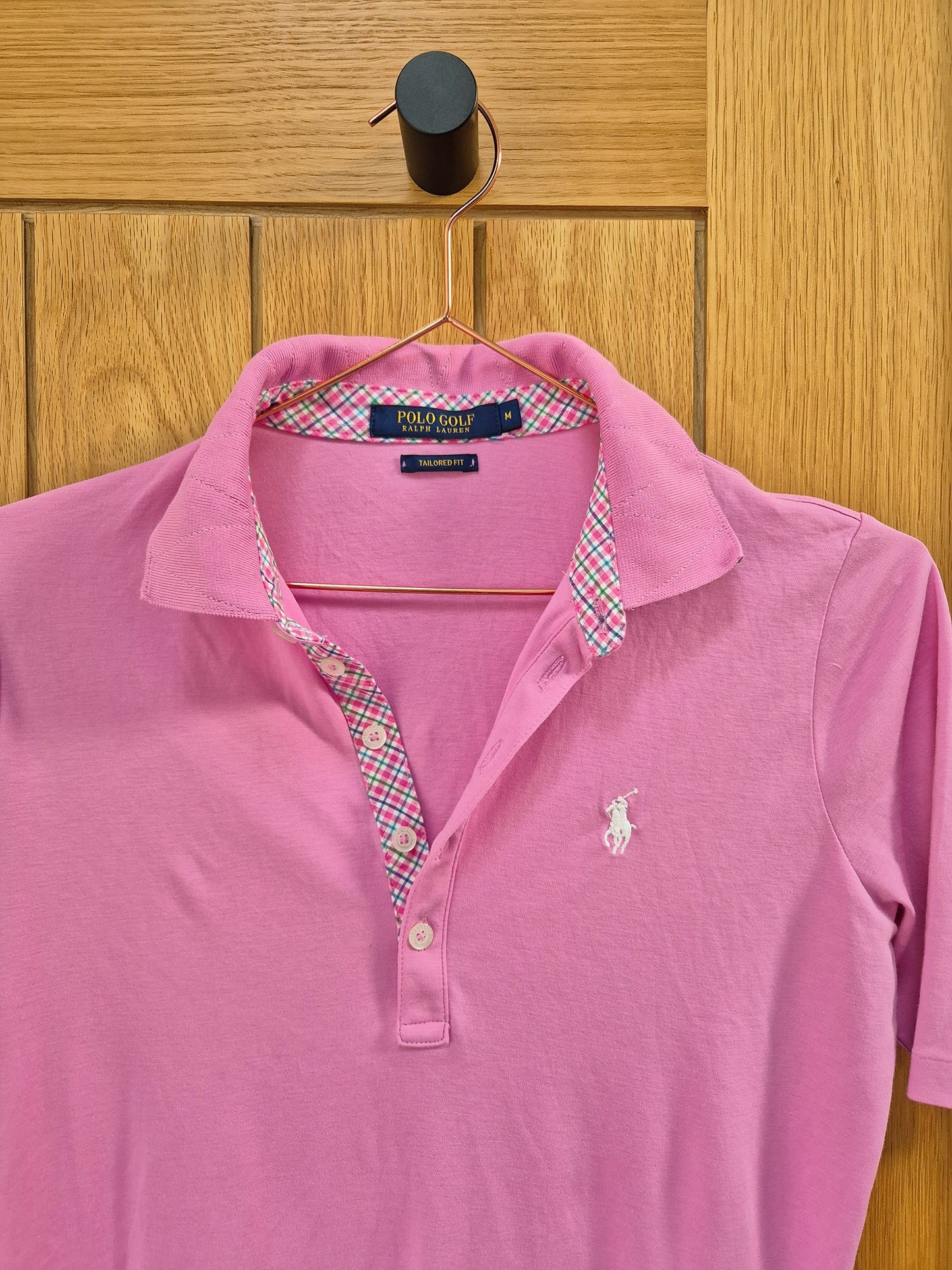 Ralph Lauren polo golf Pink top UK M