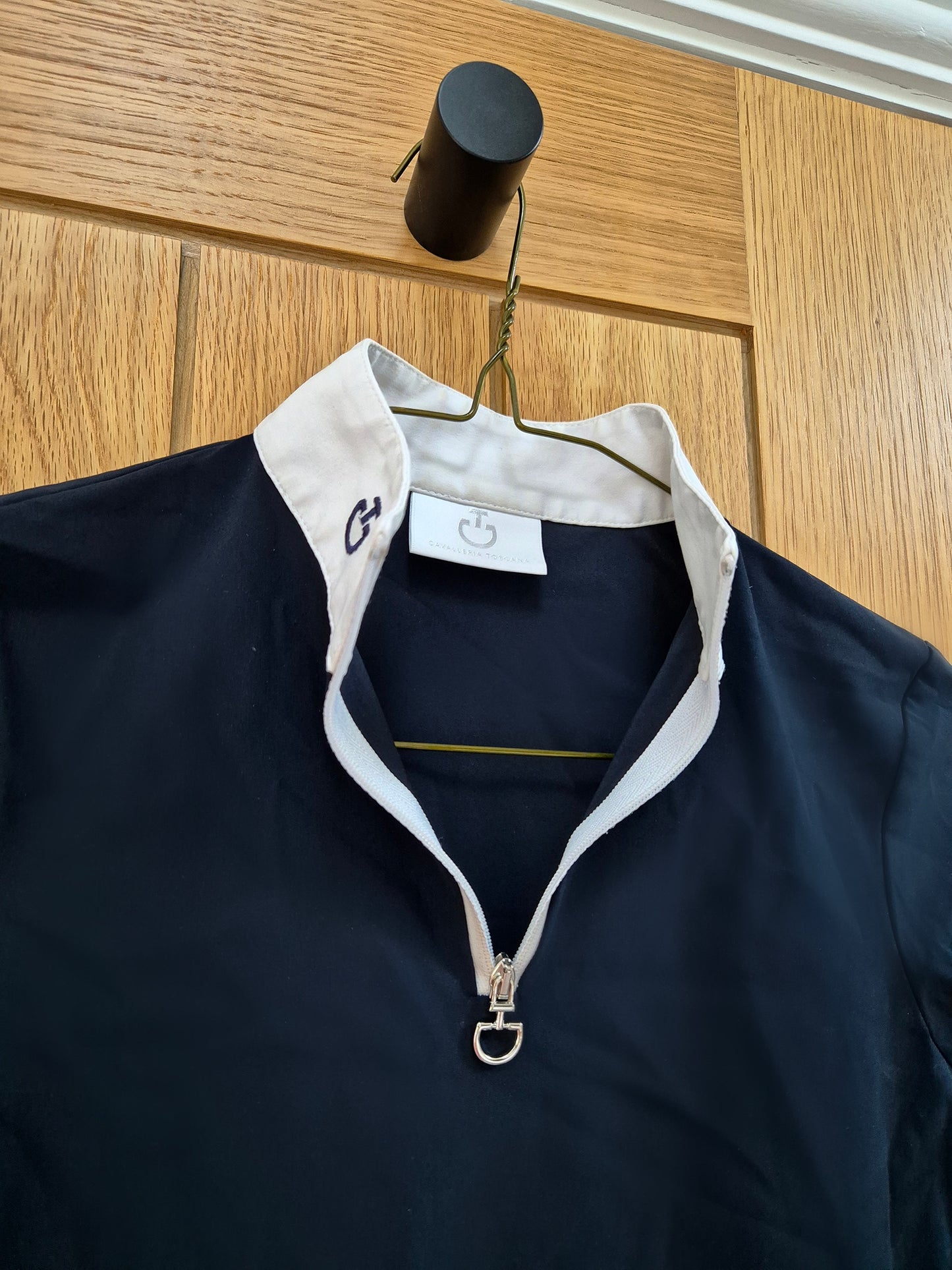 Cavalleria toscana navy show shirt XS