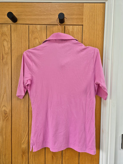 Ralph Lauren polo golf Pink top UK M