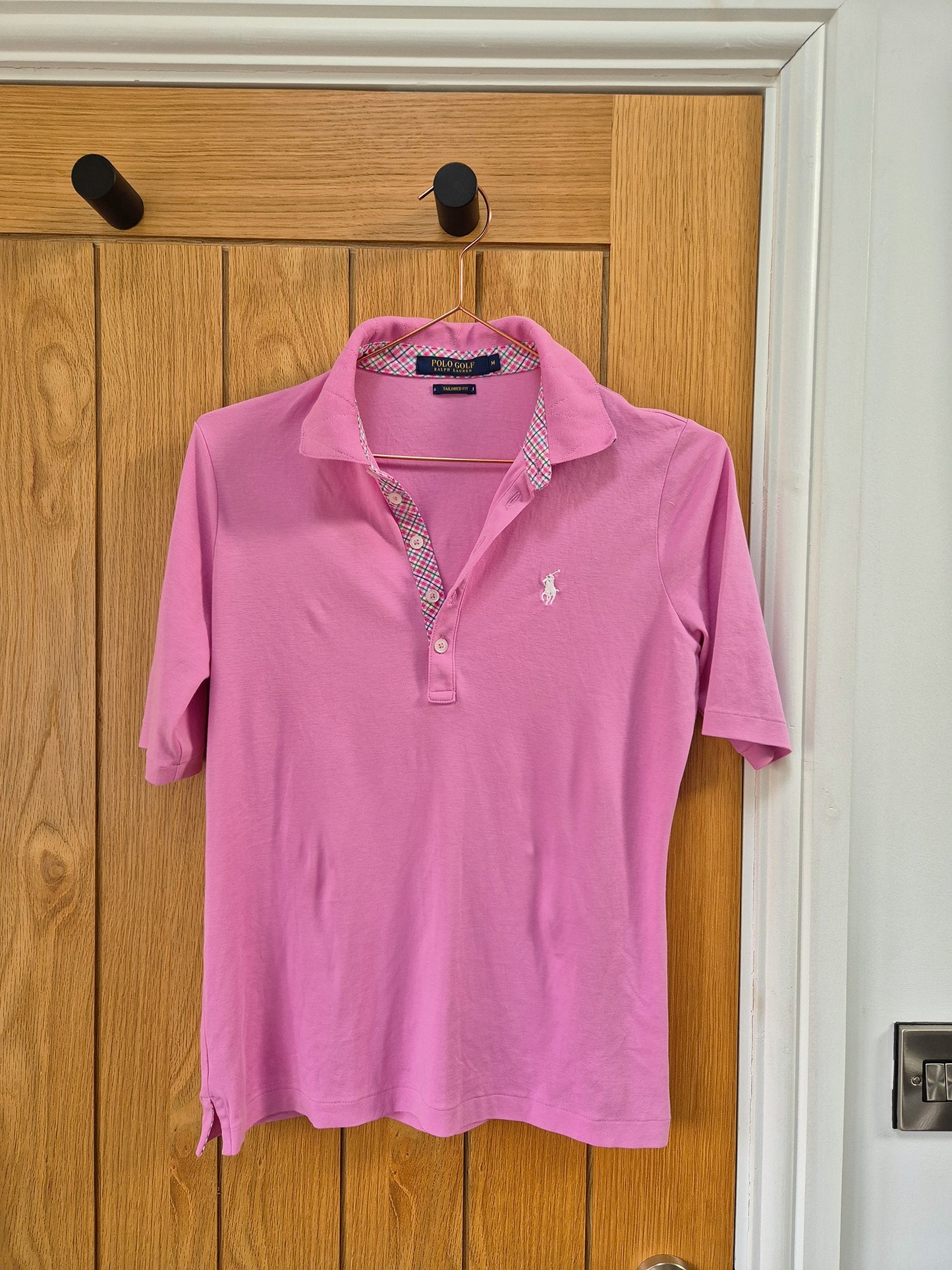 Ralph Lauren polo golf Pink top UK M