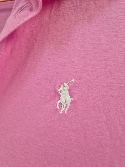 Ralph Lauren polo golf Pink top UK M