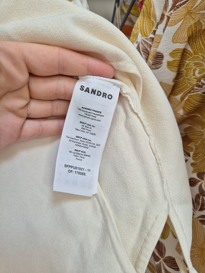 Sandro paris luxury bodysuit UK 8-10