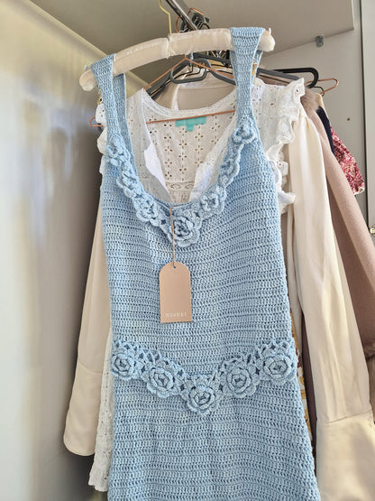 Meshki crochet dress UK M