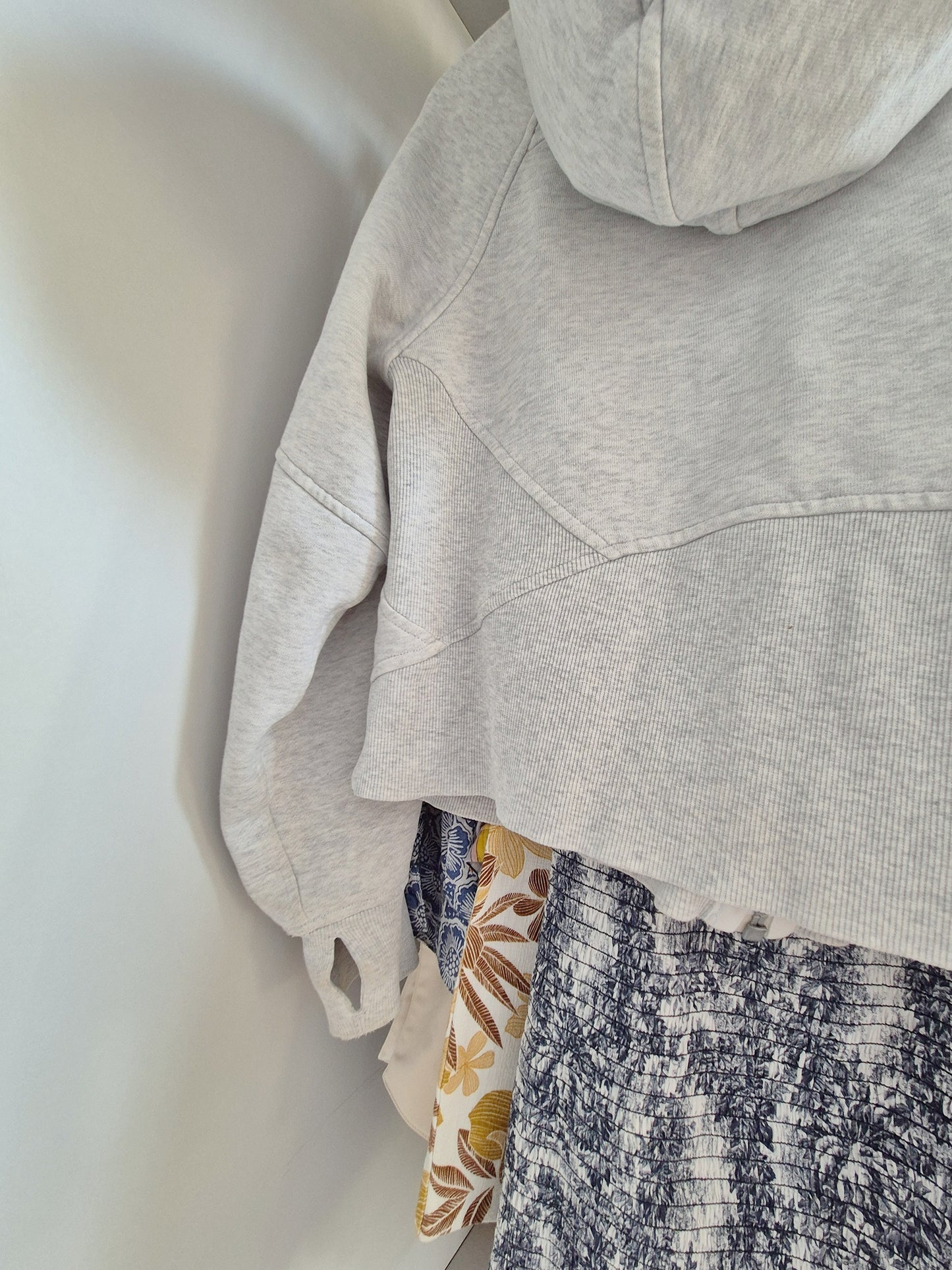 Lululemon oversized scuba hoodie grey UK M