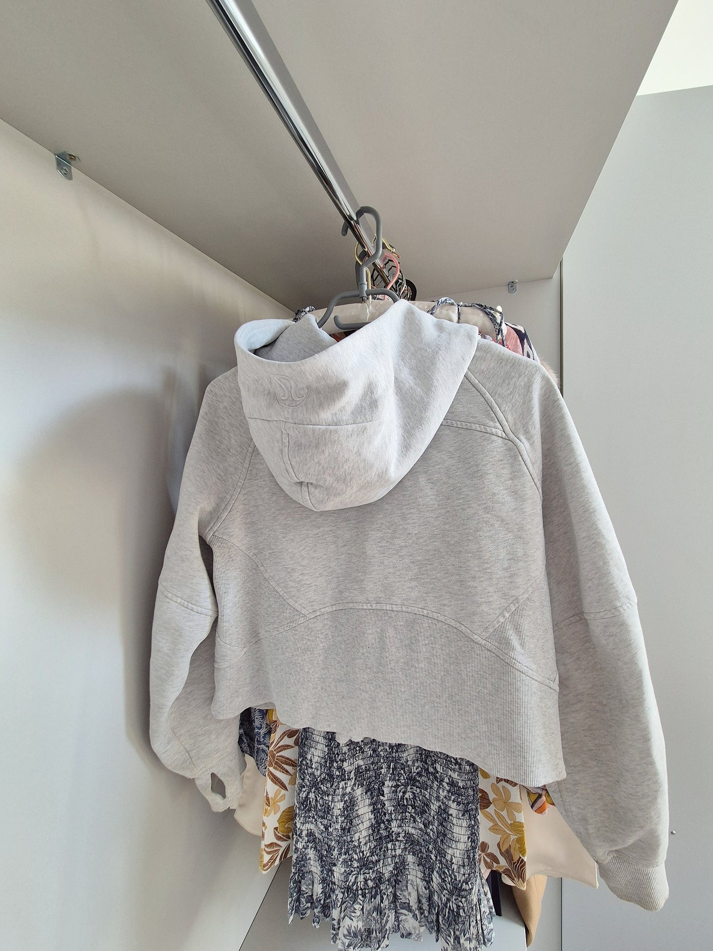 Lululemon oversized scuba hoodie grey UK M