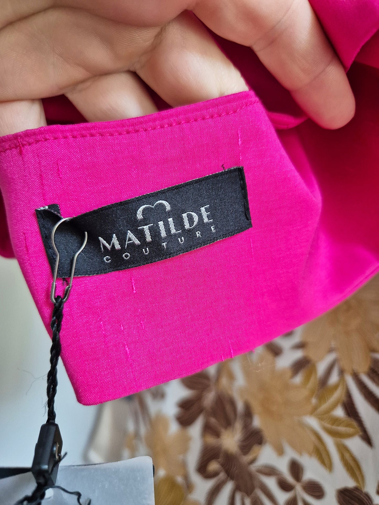 Matilde couture crystal cowboy halter neck UK 8 Rrp £150