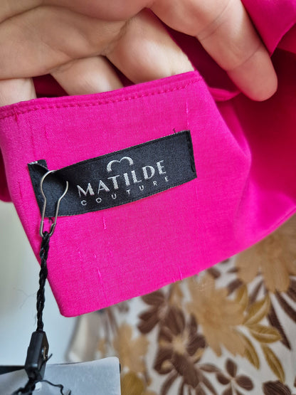 Matilde couture crystal cowboy halter neck UK 8 Rrp £150