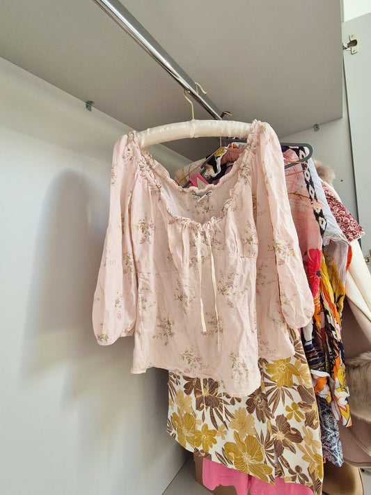 Vintage Ralph lauren floral blouse UK 10