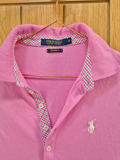 Ralph Lauren polo golf Pink top UK M