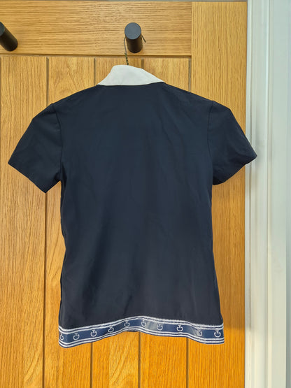 Cavalleria toscana navy show shirt XS