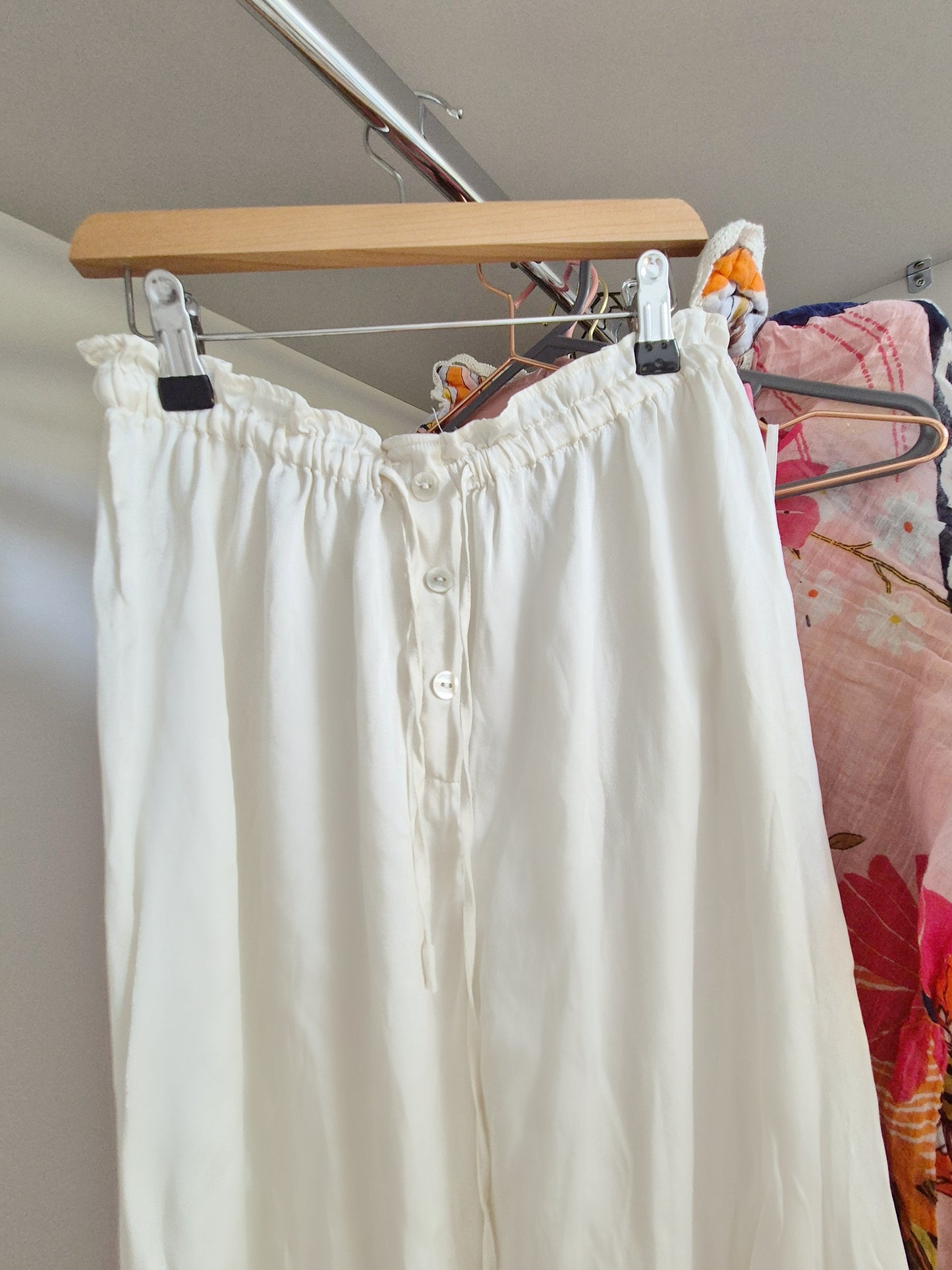 Zara home 100% silk trousers UK 6-8