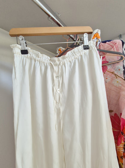 Zara home 100% silk trousers UK 6-8
