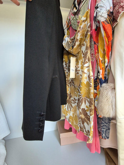 Max mara oversized black blazer UK 8