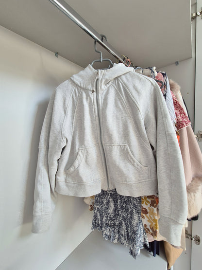 Lululemon oversized scuba hoodie grey UK M