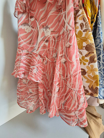 Allsaints ruffle dress XS